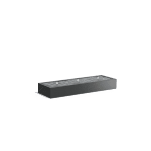 Table d’eau | Aluminium | Hauteur 40 cm | 300 x 100 cm