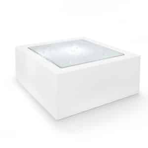 Enjoywater Wassertisch 100x100x40 weiss