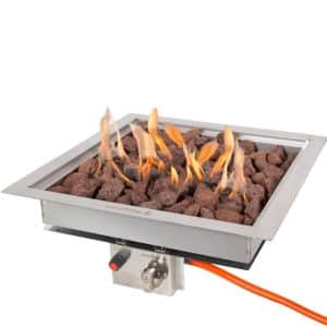 Cheminée de table | Easyfires | Inox | 50x50 cm