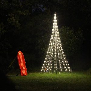 Sapin de Noël LED Montejaur | avec mât inclus | 3 mètres