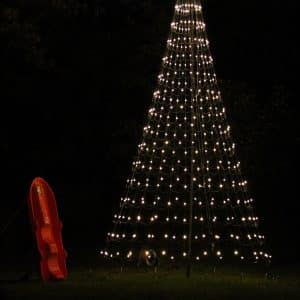 Sapin de Noël LED Montejaur | avec mât inclus | 4 mètres