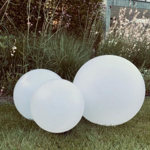 Boules lumineuses Enjoylight | Set de 3 pièces | Ø 25, 30 & 35 cm