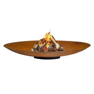 Brasero en acier Corten Ø120 cm | Enjoyfires Aureo