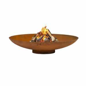 Brasero en acier Corten Ø80 cm | Enjoyfires Aureo