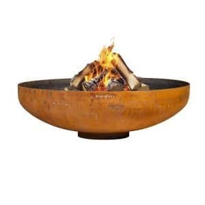 Brasero en acier Corten Ø100 cm | Enjoyfires Cerno