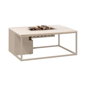 Cosi-fires | Cosiloft 120 | Beige sablé / Aspect pierre | 120x80x50 cm