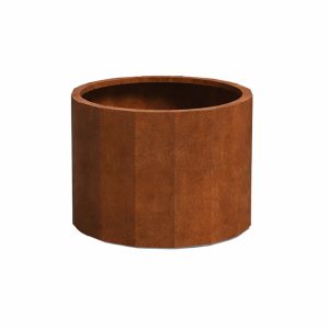 Jardinière en acier corten 80x60 cm | Angulaire | Enjoyplanters