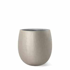 Polyester Jardinière | Grigio Balloon Champagne | Dim. variées