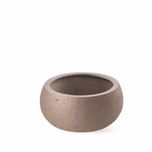 Polyester Jardinière | Grigio Balloon Low Bronze | Dim. variées