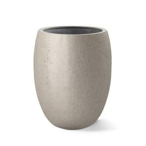 Polyester Jardinière | Grigio Tall Balloon Champagne | Dim. variées