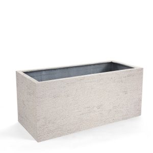 Polyester jardinière | Terreno Box Sand | Dim. variées