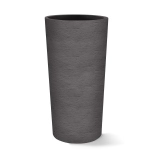 Polyester jardinière | Terreno Vase Ash Brown | Dim. variées